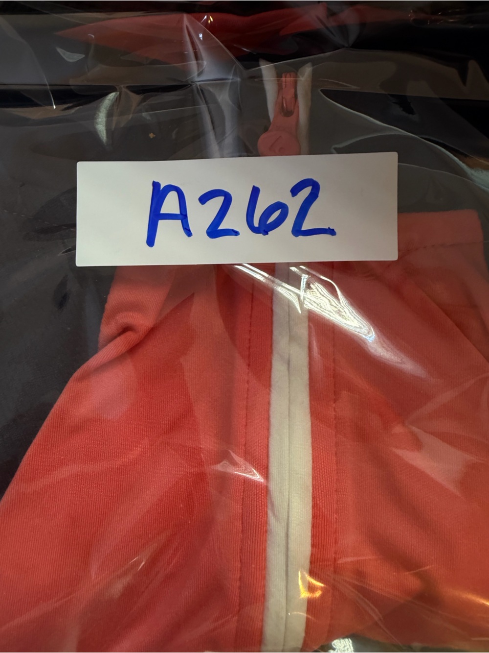 Lero Coral & Navy Sleeveless Zip Golf Polo Size Extra Small - Picture 7 of 7